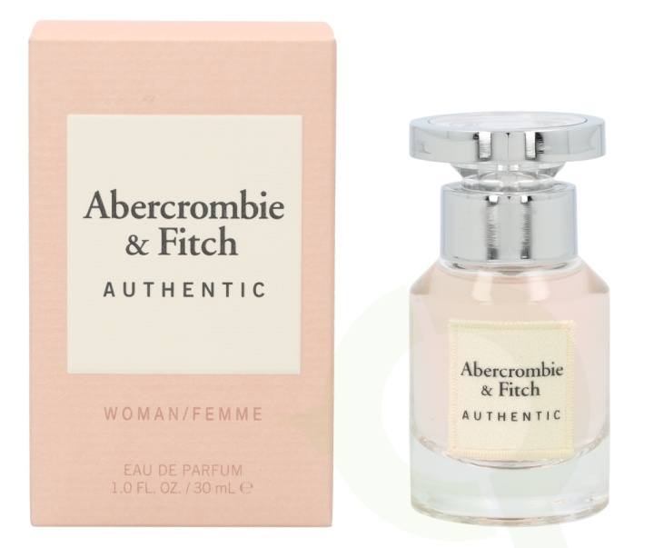 Abercrombie & Fitch Authentic Women Edp Spray carton @ 1 bottle x 30 ml in the group BEAUTY & HEALTH / Fragrance & Perfume / Perfumes / Perfume for her at TP E-commerce Nordic AB (C33069)