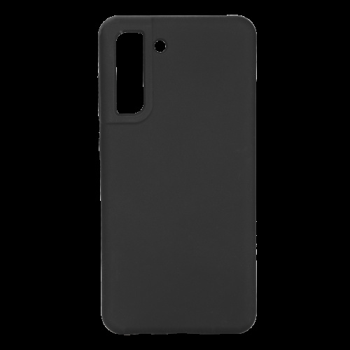 essentials Samsung Galaxy S22 silicone back cover, Black in the group SMARTPHONE & TABLETS / Phone cases / Samsung at TP E-commerce Nordic AB (C33160)