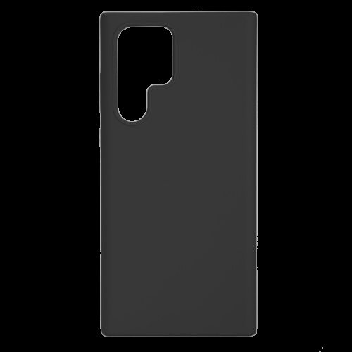 Essentials Samsung Galaxy S22 Ultra silicone back cover,Black in the group SMARTPHONE & TABLETS / Phone cases / Samsung at TP E-commerce Nordic AB (C33161)