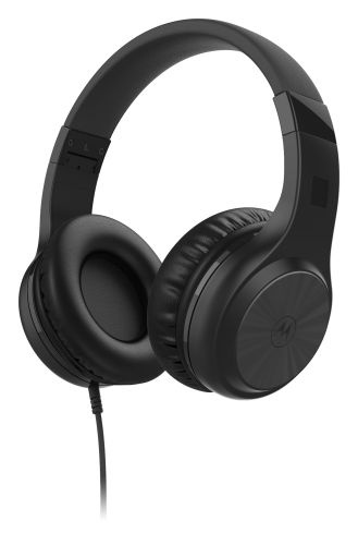 motorola Moto XT 120 Headphone Over-ear wired Black in the group HOME ELECTRONICS / Audio & Picture / Headphones & Accessories / Headphones at TP E-commerce Nordic AB (C33176)