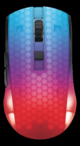 deltaco_gaming DM320 Wireless Semi-transparent RGB Lightweight mouse, black in the group COMPUTERS & PERIPHERALS / Mice & Keyboards / Mice / Wireless at TP E-commerce Nordic AB (C33232)