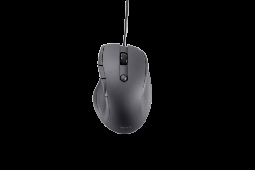 Deltaco Silent Wired Office mouse 5 buttons, 600-1200 DPI, black in the group COMPUTERS & PERIPHERALS / Mice & Keyboards / Mice / Corded at TP E-commerce Nordic AB (C33234)