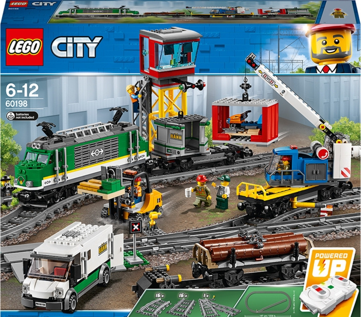 LEGO City Trains 60198 - Cargo Train in the group TOYS, KIDS & BABY PRODUCTS / Toys / Building toys / Lego at TP E-commerce Nordic AB (C33278)