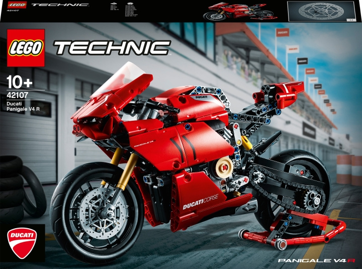 LEGO Technic 42107 - Ducati Panigale V4 R in the group TOYS, KIDS & BABY PRODUCTS / Toys / Building toys / Lego at TP E-commerce Nordic AB (C33290)