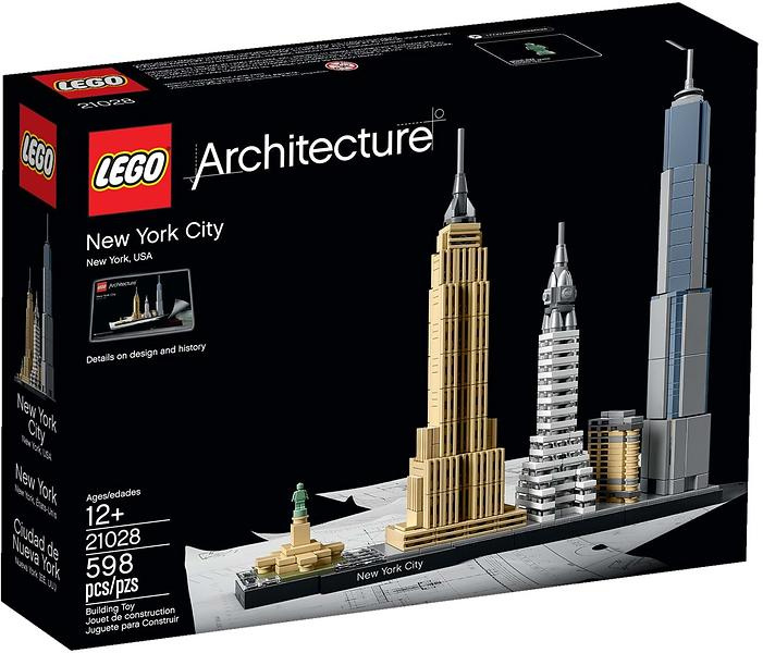 LEGO Architecture 21028 - New York City in the group TOYS, KIDS & BABY PRODUCTS / Toys / Building toys / Lego at TP E-commerce Nordic AB (C33293)