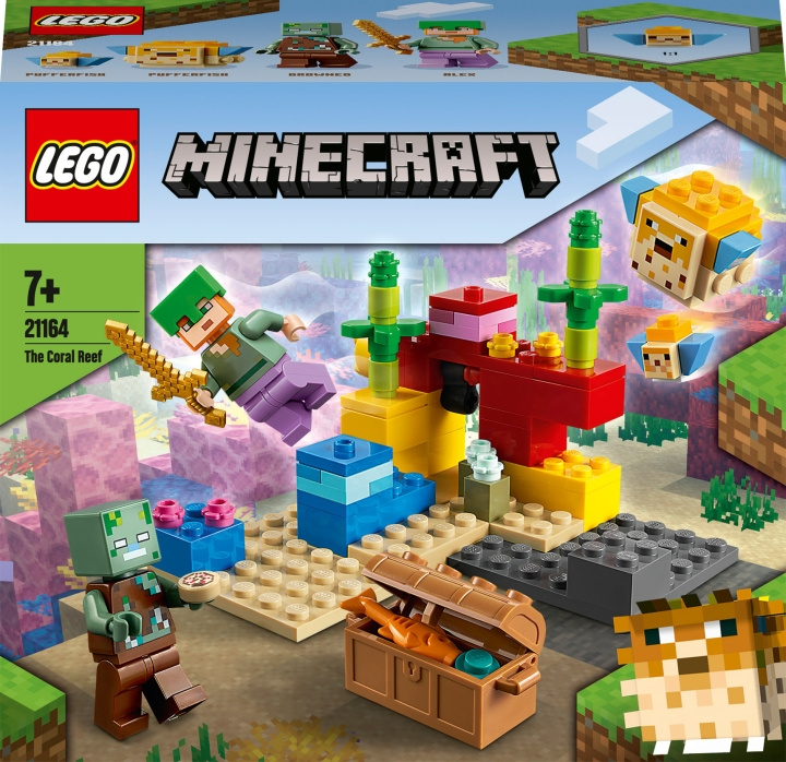 LEGO Minecraft 21164 - The Coral Reef in the group TOYS, KIDS & BABY PRODUCTS / Toys / Building toys / Lego at TP E-commerce Nordic AB (C33310)