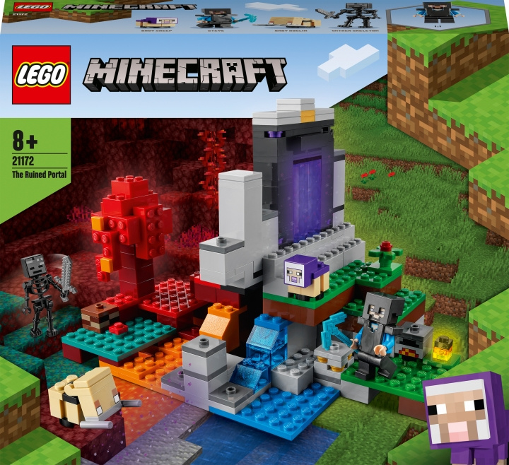 LEGO Minecraft 21172 - The Ruined Portal in the group TOYS, KIDS & BABY PRODUCTS / Toys / Building toys / Lego at TP E-commerce Nordic AB (C33319)