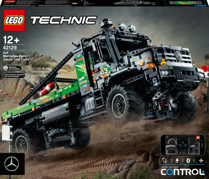 LEGO Technic 42129 - 4x4 Mercedes-Benz Zetros Trial Truck in the group TOYS, KIDS & BABY PRODUCTS / Toys / Building toys / Lego at TP E-commerce Nordic AB (C33327)