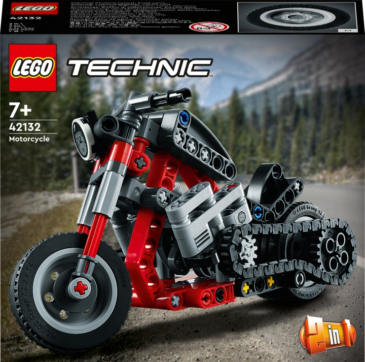 LEGO Technic 42132 - Motorcycle in the group TOYS, KIDS & BABY PRODUCTS / Toys / Building toys / Lego at TP E-commerce Nordic AB (C33336)
