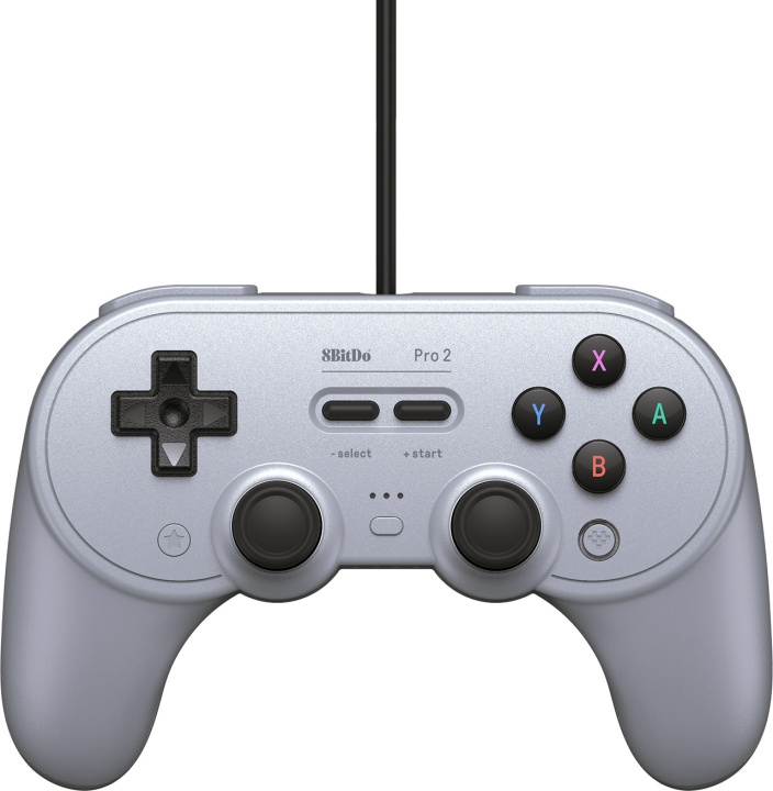 8BitDo Pro 2 Wired Gray Edition Game Controller Switch / PC in the group COMPUTERS & PERIPHERALS / GAMING / Gamepad at TP E-commerce Nordic AB (C33340)