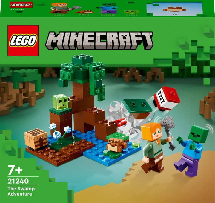 LEGO Minecraft 21240 - The Swamp Adventure in the group TOYS, KIDS & BABY PRODUCTS / Toys / Building toys / Lego at TP E-commerce Nordic AB (C33372)