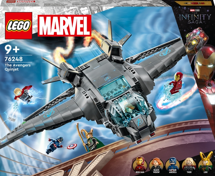 LEGO Marvel Super Heroes 76248 - The Avengers Quinjet in the group TOYS, KIDS & BABY PRODUCTS / Toys / Building toys / Lego at TP E-commerce Nordic AB (C33383)