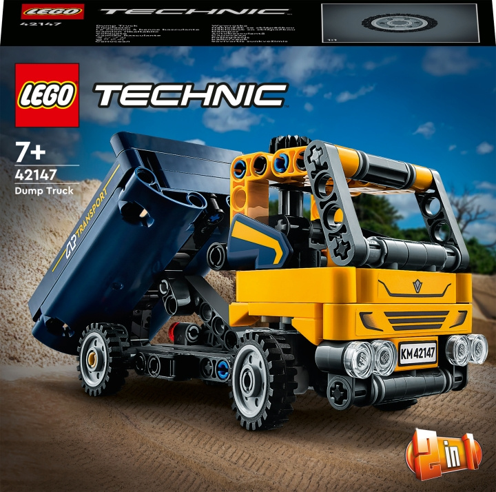 LEGO Technic 42147 - Dump Truck in the group TOYS, KIDS & BABY PRODUCTS / Toys / Building toys / Lego at TP E-commerce Nordic AB (C33389)