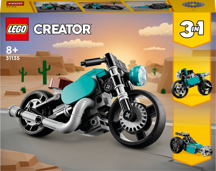 LEGO Creator 31135 - Vintage Motorcycle in the group TOYS, KIDS & BABY PRODUCTS / Toys / Building toys / Lego at TP E-commerce Nordic AB (C33398)