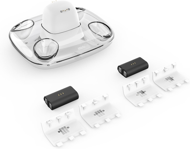 8BitDo Dual Charging Dock, white, Xbox in the group HOME ELECTRONICS / Game consoles & Accessories / Xbox One / Accessories at TP E-commerce Nordic AB (C33401)