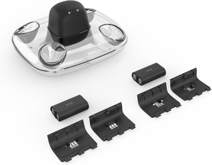 8BitDo Dual Charging Dock, black, Xbox in the group HOME ELECTRONICS / Game consoles & Accessories / Xbox One / Accessories at TP E-commerce Nordic AB (C33402)
