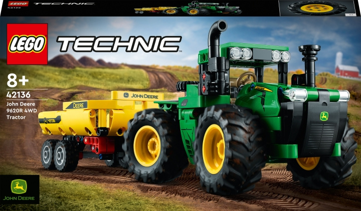 LEGO Technic 42136 - John Deere 9620R 4WD Tractor in the group TOYS, KIDS & BABY PRODUCTS / Toys / Building toys / Lego at TP E-commerce Nordic AB (C33403)