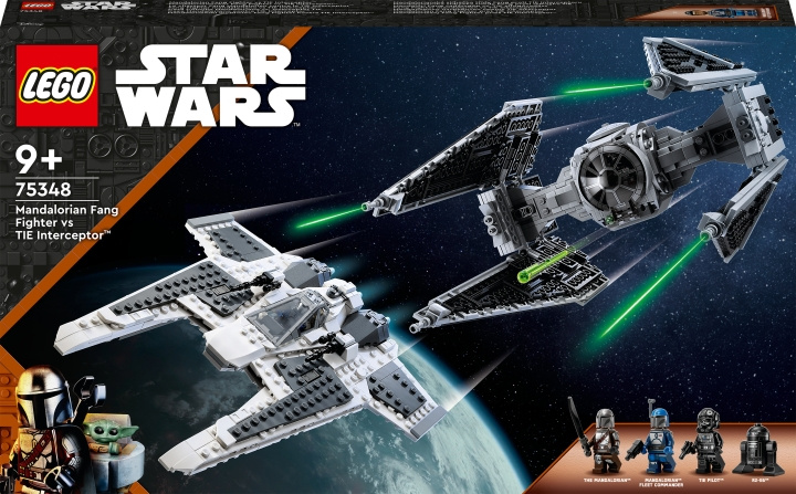 LEGO Star Wars 75348 - Mandalorian Fang Fighter vs TIE Interceptor™ in the group TOYS, KIDS & BABY PRODUCTS / Toys / Building toys / Lego at TP E-commerce Nordic AB (C33413)