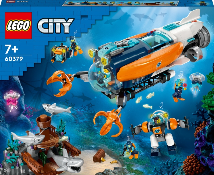 LEGO City Exploration 60379 - Deep-Sea Explorer Submarine in the group TOYS, KIDS & BABY PRODUCTS / Toys / Building toys / Lego at TP E-commerce Nordic AB (C33427)