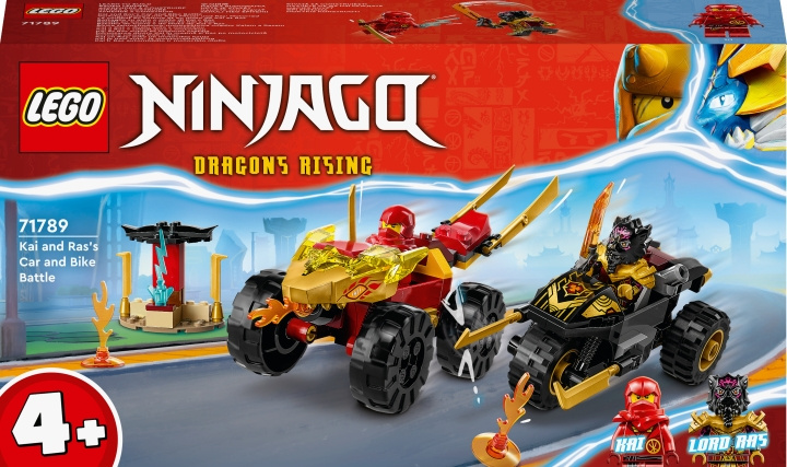 LEGO Ninjago 71789 - Kai and Ras\'s Car and Bike Battle in the group TOYS, KIDS & BABY PRODUCTS / Toys / Building toys / Lego at TP E-commerce Nordic AB (C33433)