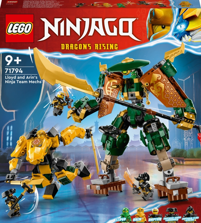 LEGO Ninjago 71794 - Lloyd and Arin\'s Ninja Team Mechs in the group TOYS, KIDS & BABY PRODUCTS / Toys / Building toys / Lego at TP E-commerce Nordic AB (C33438)