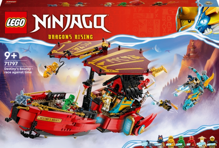 LEGO Ninjago 71797 - Destiny’s Bounty - Race Against Time in the group TOYS, KIDS & BABY PRODUCTS / Toys / Building toys / Lego at TP E-commerce Nordic AB (C33440)