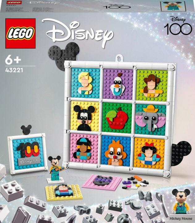 LEGO Disney Classic 43221 - 100 Years of Disney Animation Icons in the group TOYS, KIDS & BABY PRODUCTS / Toys / Building toys / Lego at TP E-commerce Nordic AB (C33442)