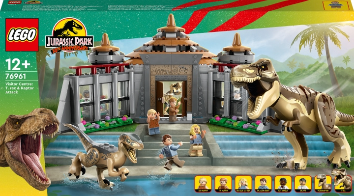 LEGO Jurassic World 76961 - Visitor Center: T. rex & Raptor Attack in the group TOYS, KIDS & BABY PRODUCTS / Toys / Building toys / Lego at TP E-commerce Nordic AB (C33451)