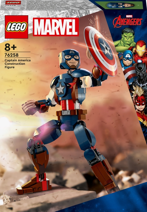 LEGO Super Heroes Marvel 76258 - Captain America Construction Figure in the group TOYS, KIDS & BABY PRODUCTS / Toys / Building toys / Lego at TP E-commerce Nordic AB (C33455)