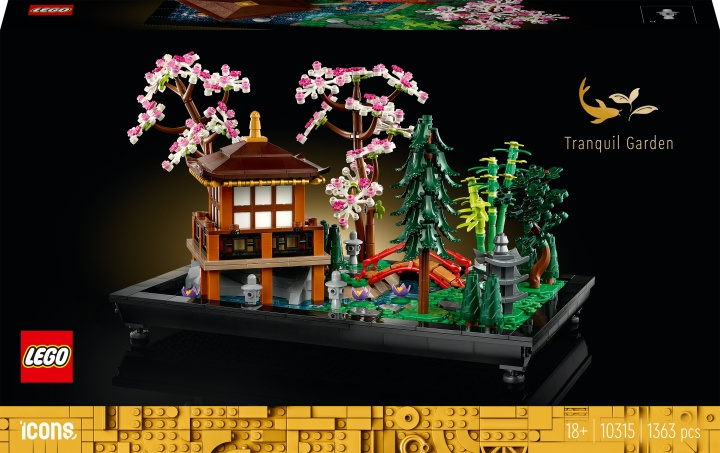 LEGO Icons 10315 - Tranquil Garden in the group TOYS, KIDS & BABY PRODUCTS / Toys / Building toys / Lego at TP E-commerce Nordic AB (C33466)