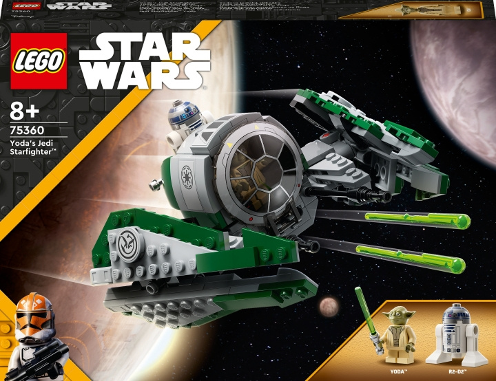 LEGO Star Wars 75360 - Yodan Jedi Starfighter™ in the group TOYS, KIDS & BABY PRODUCTS / Toys / Building toys / Lego at TP E-commerce Nordic AB (C33480)
