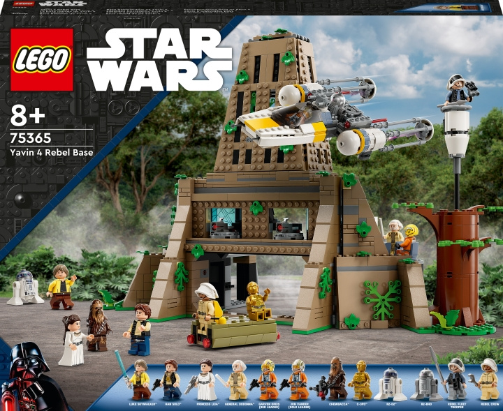 LEGO Star Wars 75365 - Yavin 4 Rebel Base in the group TOYS, KIDS & BABY PRODUCTS / Toys / Building toys / Lego at TP E-commerce Nordic AB (C33482)