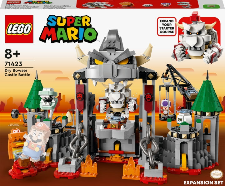 LEGO Super Mario 71423 - Dry Bowser Castle Battle Expansion Set in the group TOYS, KIDS & BABY PRODUCTS / Toys / Building toys / Lego at TP E-commerce Nordic AB (C33495)