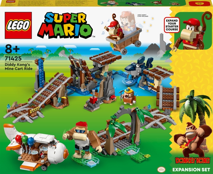 LEGO Super Mario 71425 - Diddy Kong\'s Mine Cart Ride Expansion Set in the group TOYS, KIDS & BABY PRODUCTS / Toys / Building toys / Lego at TP E-commerce Nordic AB (C33497)