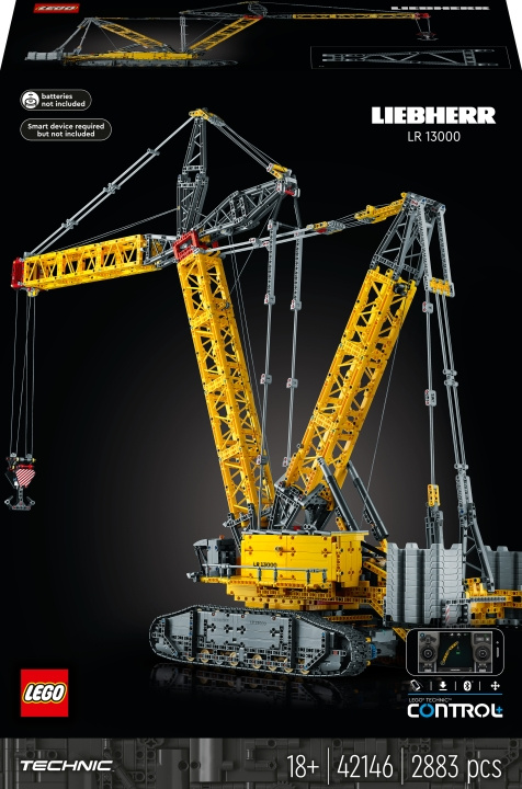 LEGO Technic 42146 - Liebherr Crawler Crane LR 13000 in the group TOYS, KIDS & BABY PRODUCTS / Toys / Building toys / Lego at TP E-commerce Nordic AB (C33500)