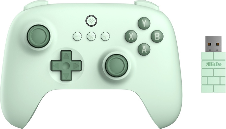 8BitDo Ultimate C 2.4G Wireless Game Controller, Green, Windows / Android in the group COMPUTERS & PERIPHERALS / GAMING / Gaming accessories at TP E-commerce Nordic AB (C33512)