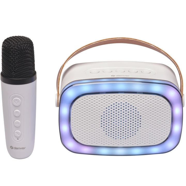 DENVER BTM-610 BT-högtalare med mikrofon och karaoke-funktion in the group HOME ELECTRONICS / Audio & Picture / Speakers & accessories / Bluetooth Speakers / Portable speakers at TP E-commerce Nordic AB (C33720)