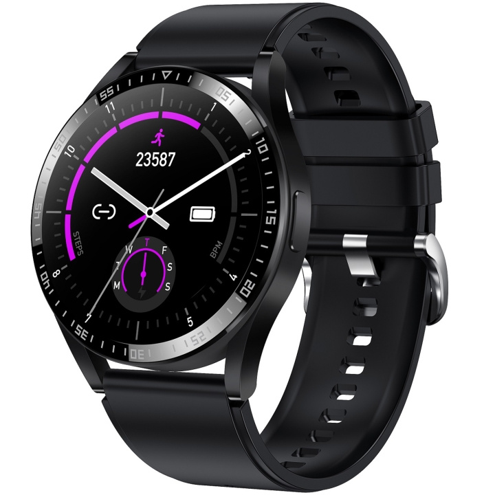 DENVER SWC-372 BT Smart Watch Svart in the group Sport, leisure & Hobby / Smartwatch & Activity trackers / Smartwatches at TP E-commerce Nordic AB (C33723)