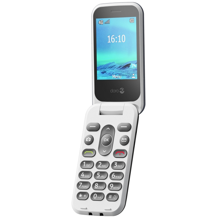 DORO 2821 4G Blå in the group SMARTPHONE & TABLETS / Mobile phones & smartphones at TP E-commerce Nordic AB (C33729)
