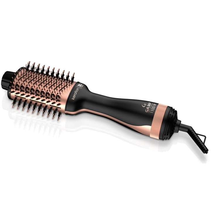 GA.MA Varmluftsborste Stylish Keration Line GH4001 in the group BEAUTY & HEALTH / Hair & Styling / Styling Tools / Hot air brushes at TP E-commerce Nordic AB (C33735)