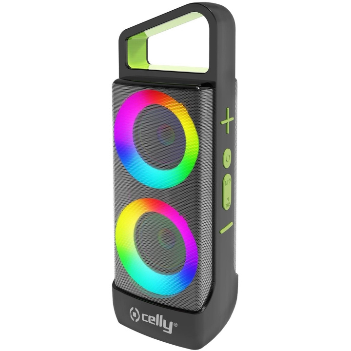 Celly Groovergb Trådlös högtalare RGB 10W in the group HOME ELECTRONICS / Audio & Picture / Speakers & accessories / Bluetooth Speakers / Portable speakers at TP E-commerce Nordic AB (C33764)