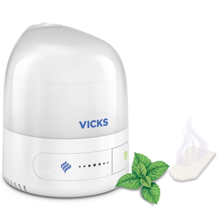 Vicks Luftfuktare Ultrasonic-Cool Mist VUL510E4 in the group HOME, HOUSEHOLD & GARDEN / Fans & Climate products / Humidifiers at TP E-commerce Nordic AB (C33891)