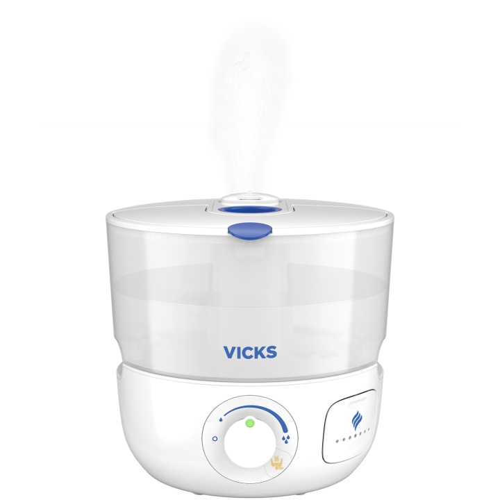 Vicks Top Fill Ultrasonic Humidifier with 2x Scent Pad Heater in the group HOME, HOUSEHOLD & GARDEN / Fans & Climate products / Humidifiers at TP E-commerce Nordic AB (C33892)
