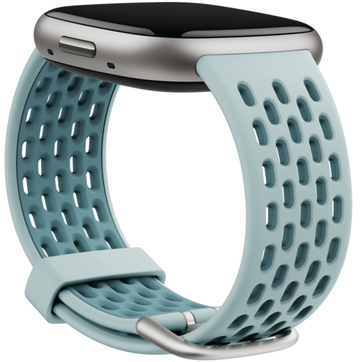 Fitbit Versa 3/4,Sense/2 Sportband Sea Blue/Ocean L in the group Sport, leisure & Hobby / Smartwatch & Activity trackers / Accessories at TP E-commerce Nordic AB (C33901)