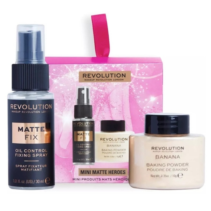 Makeup Revolution Mini Matte Heroes Gift Set in the group BEAUTY & HEALTH / Gift sets / Gift sets for her at TP E-commerce Nordic AB (C33934)