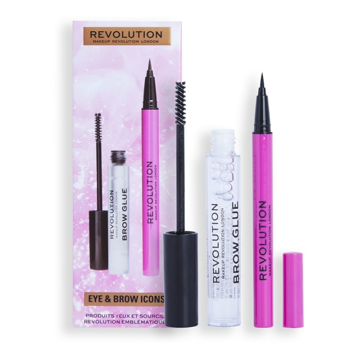 Makeup Revolution Eye & Brow Icons Gift Set in the group BEAUTY & HEALTH / Gift sets / Gift sets for her at TP E-commerce Nordic AB (C33943)