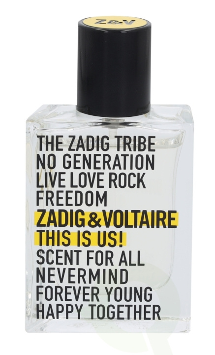 Zadig & Voltaire This is Us! SNFH Edt Spray 30 ml in the group BEAUTY & HEALTH / Fragrance & Perfume / Perfumes / Unisex at TP E-commerce Nordic AB (C34140)