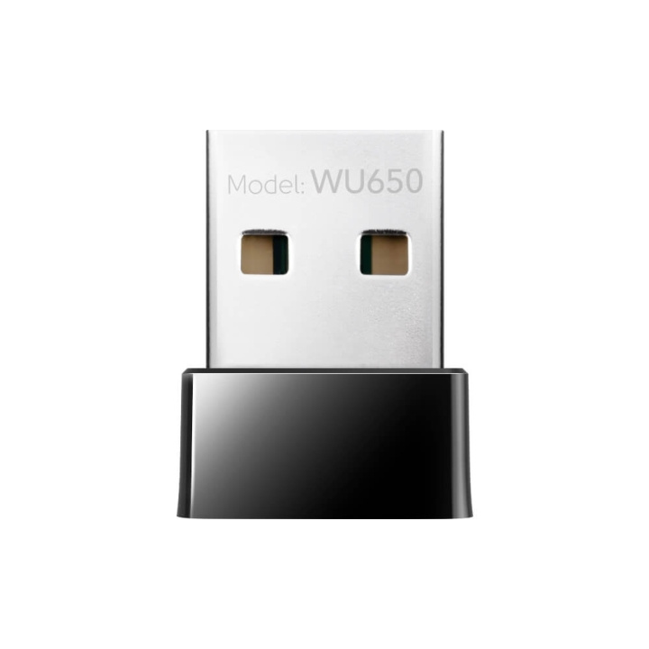 CUDY Adapter USB WU650 WF5 AC650 in the group COMPUTERS & PERIPHERALS / Network / Network cards / USB wireless at TP E-commerce Nordic AB (C34675)