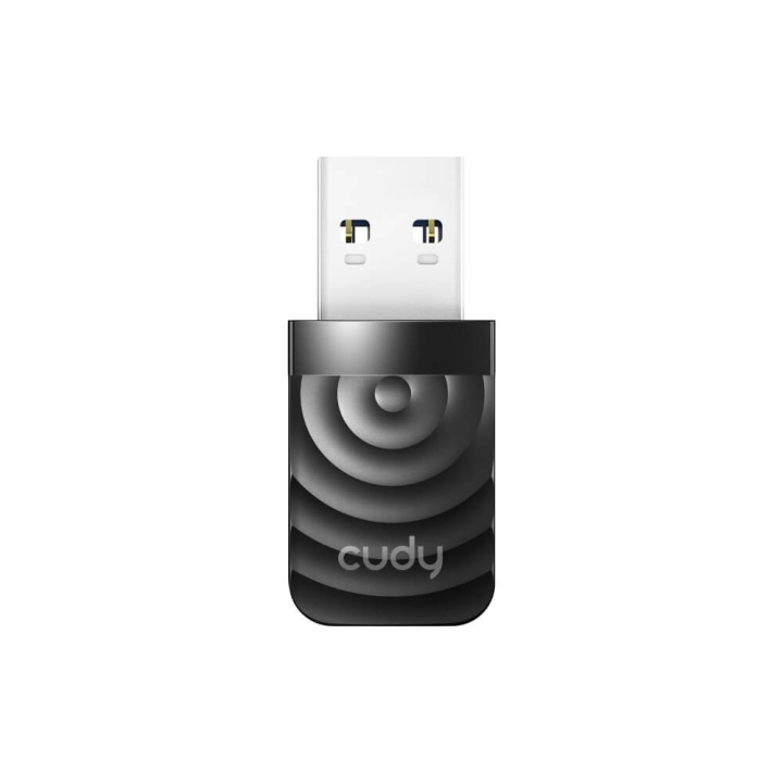 CUDY Adapter USB WU1300S AC1300 in the group COMPUTERS & PERIPHERALS / Network / Network cards / USB wireless at TP E-commerce Nordic AB (C34676)