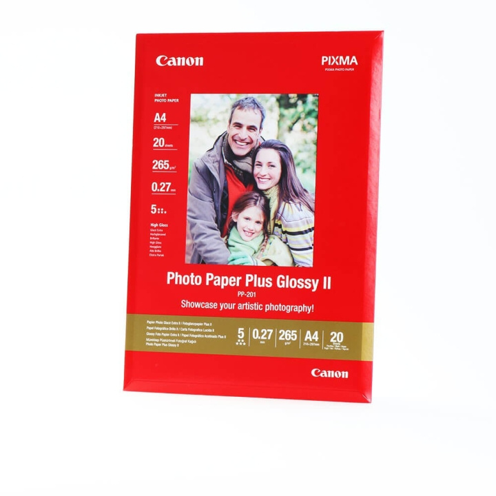 Canon Paper 2311B019 PP-201 A4 Glossy in the group HOME, HOUSEHOLD & GARDEN / Office material / Paper & Pads at TP E-commerce Nordic AB (C34806)